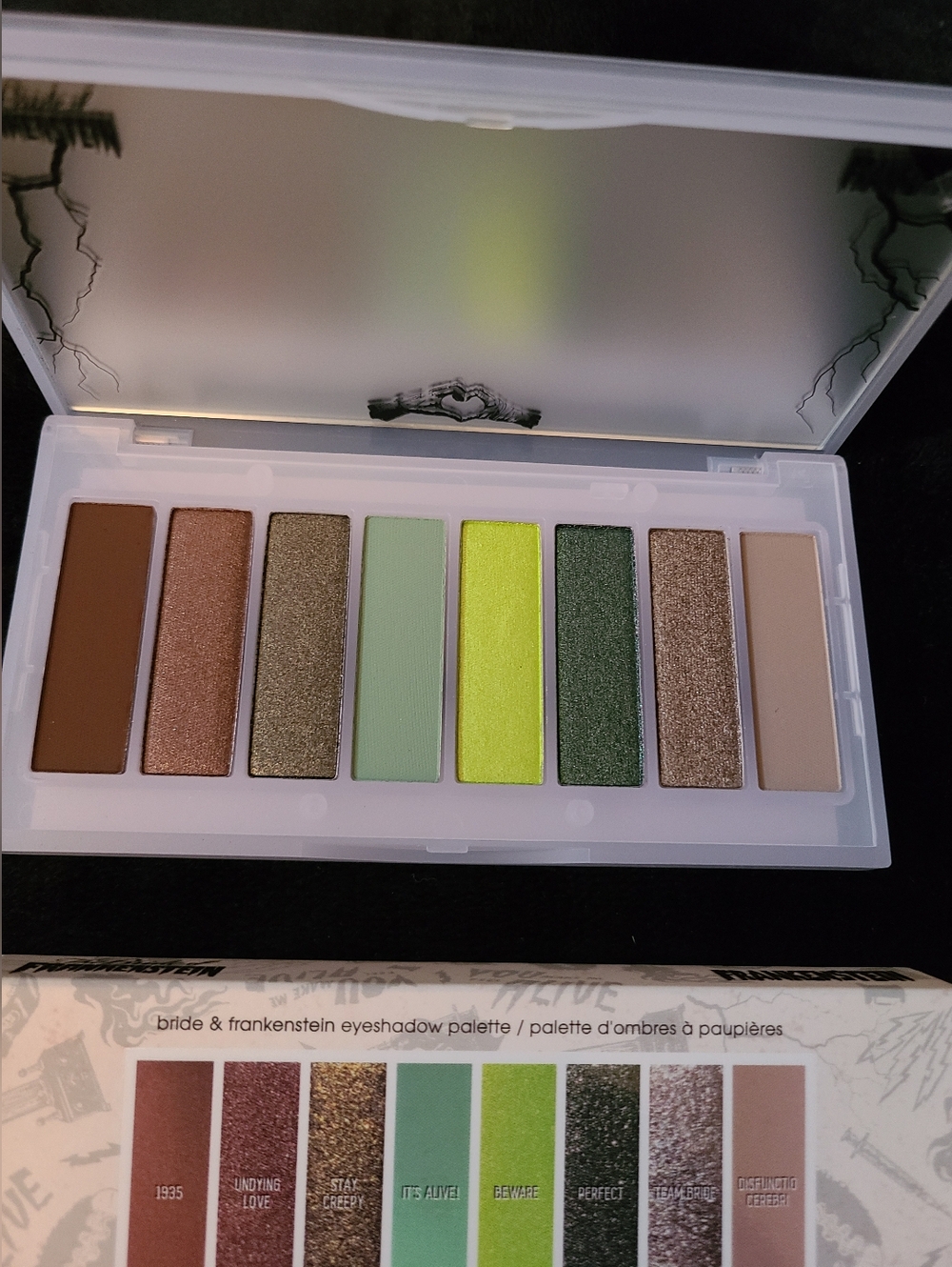 Melt Cosmetics The Bride Of Frankenstein Eyeshadow Palette